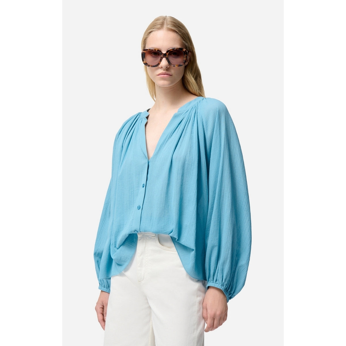 Blouse Ml Edme - Bleu Horizon
