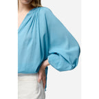 Blouse Ml Edme - Bleu Horizon