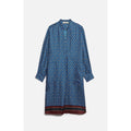 Langarmkleid Elorina - Marineblau