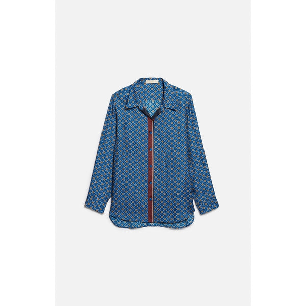 Langarmhemd Dorothee - Marineblau