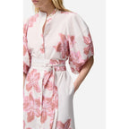 Robe Boutonnee Flora - Quartz