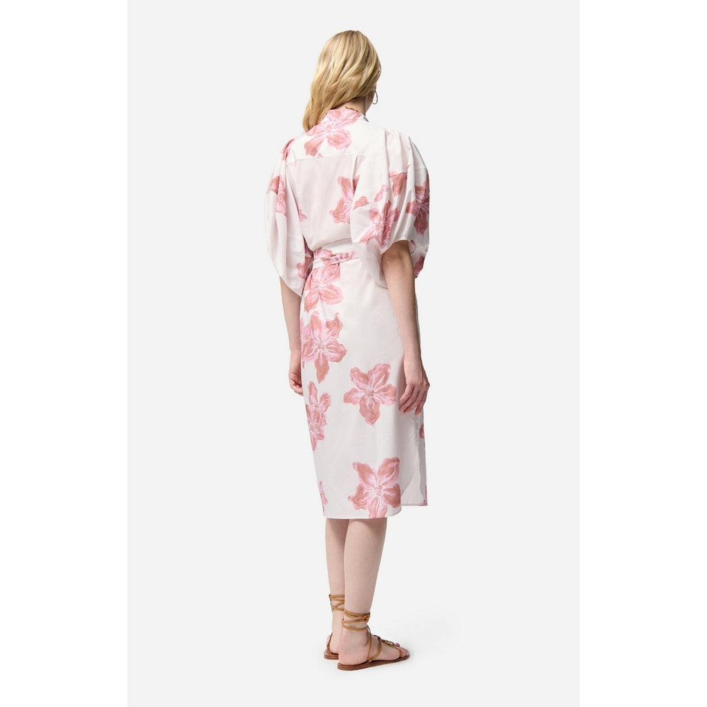Robe Boutonnee Flora - Quartz