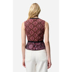 Gilet Filipo - Multico/Rose