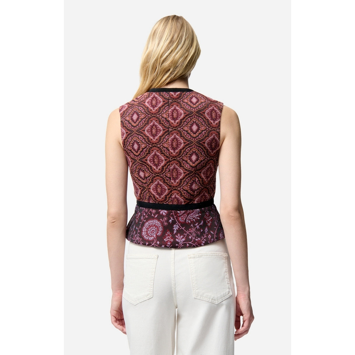 Gilet Filipo - Multico/Rose