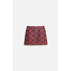 Jupe Courte Fall - Multico/Rose