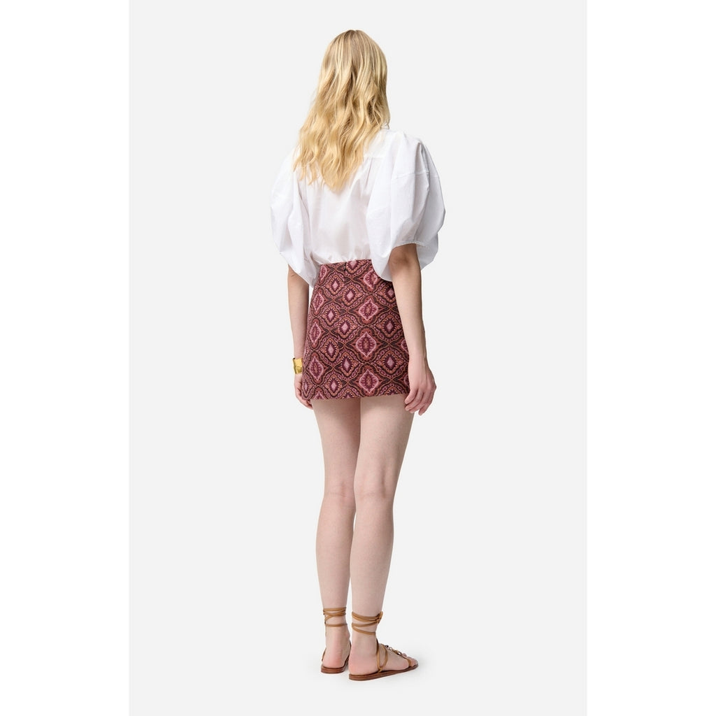 Jupe Courte Fall - Multico/Rose