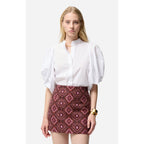 Jupe Courte Fall - Multico/Rose