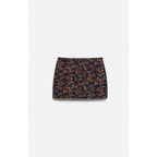 Tolmia Short Skirt - Black/Multicoloured