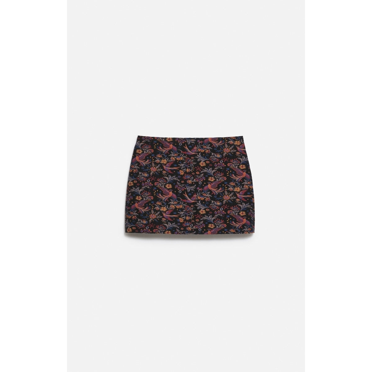 Tolmia Short Skirt - Black/Multicoloured