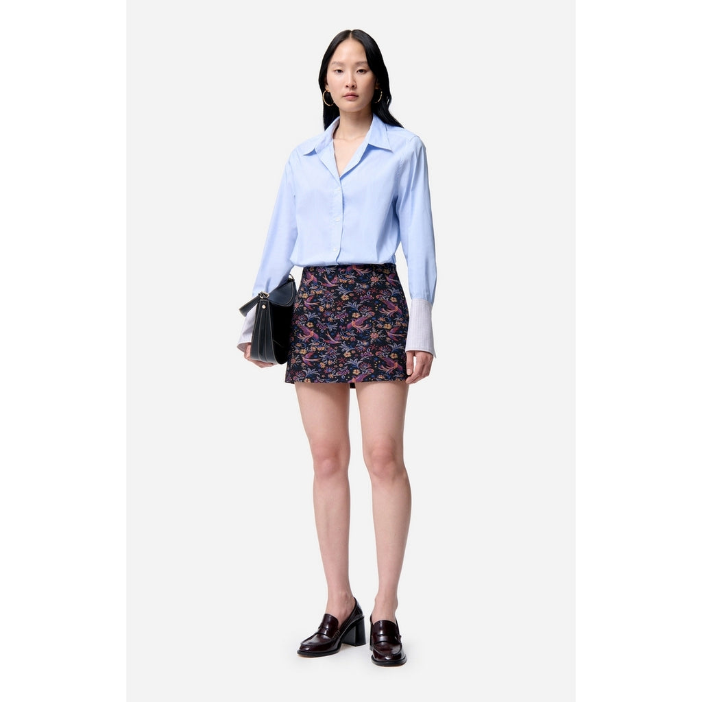 Tolmia Short Skirt - Black/Multicoloured
