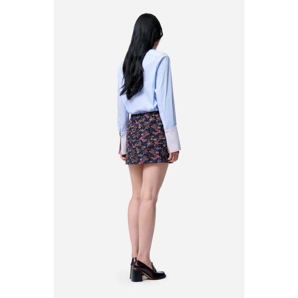 Tolmia Short Skirt - Black/Multicoloured