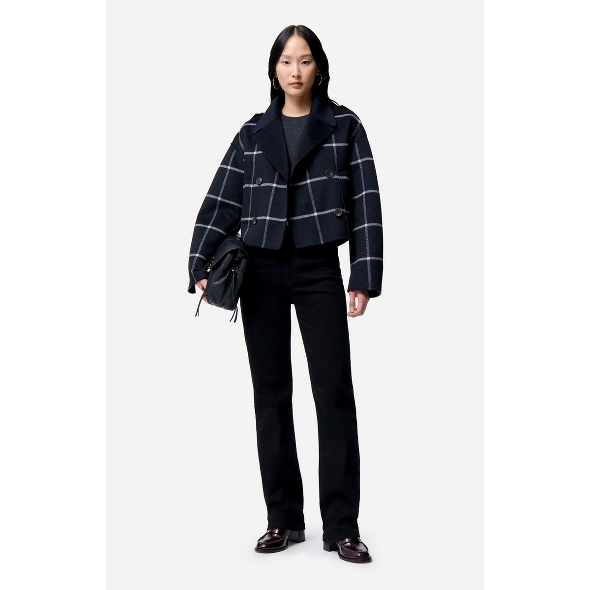 Blouson Beran - Noir/Blanc