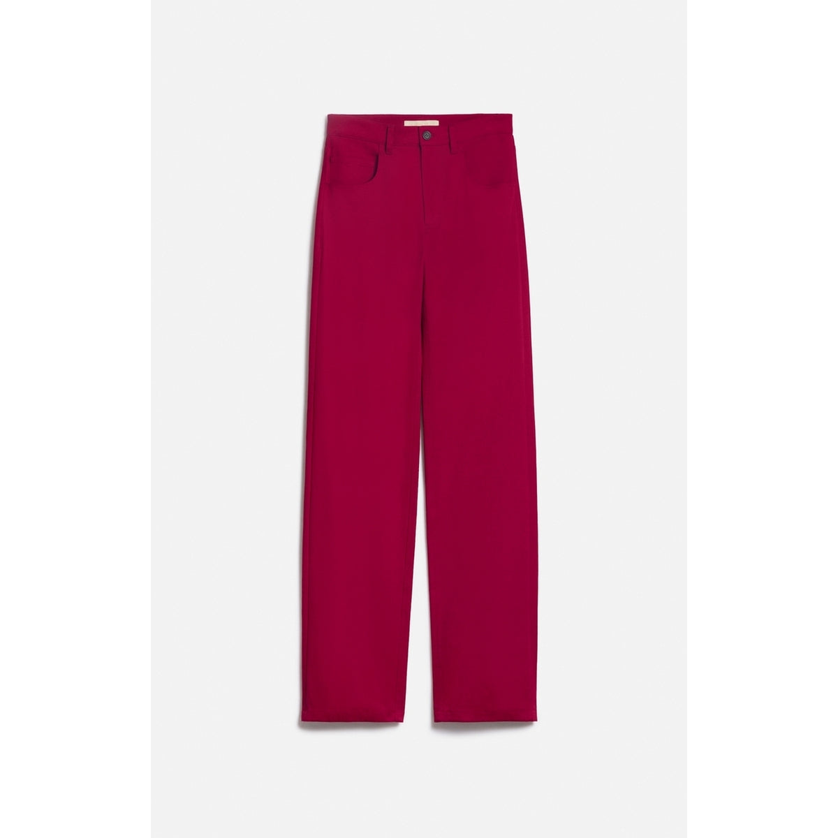 Gerade Hose Farel - Karminrot