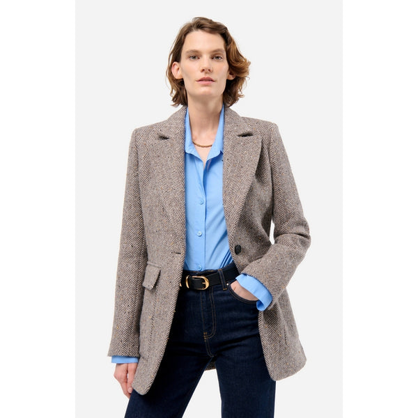 Blazer Floea - Braun Meliert