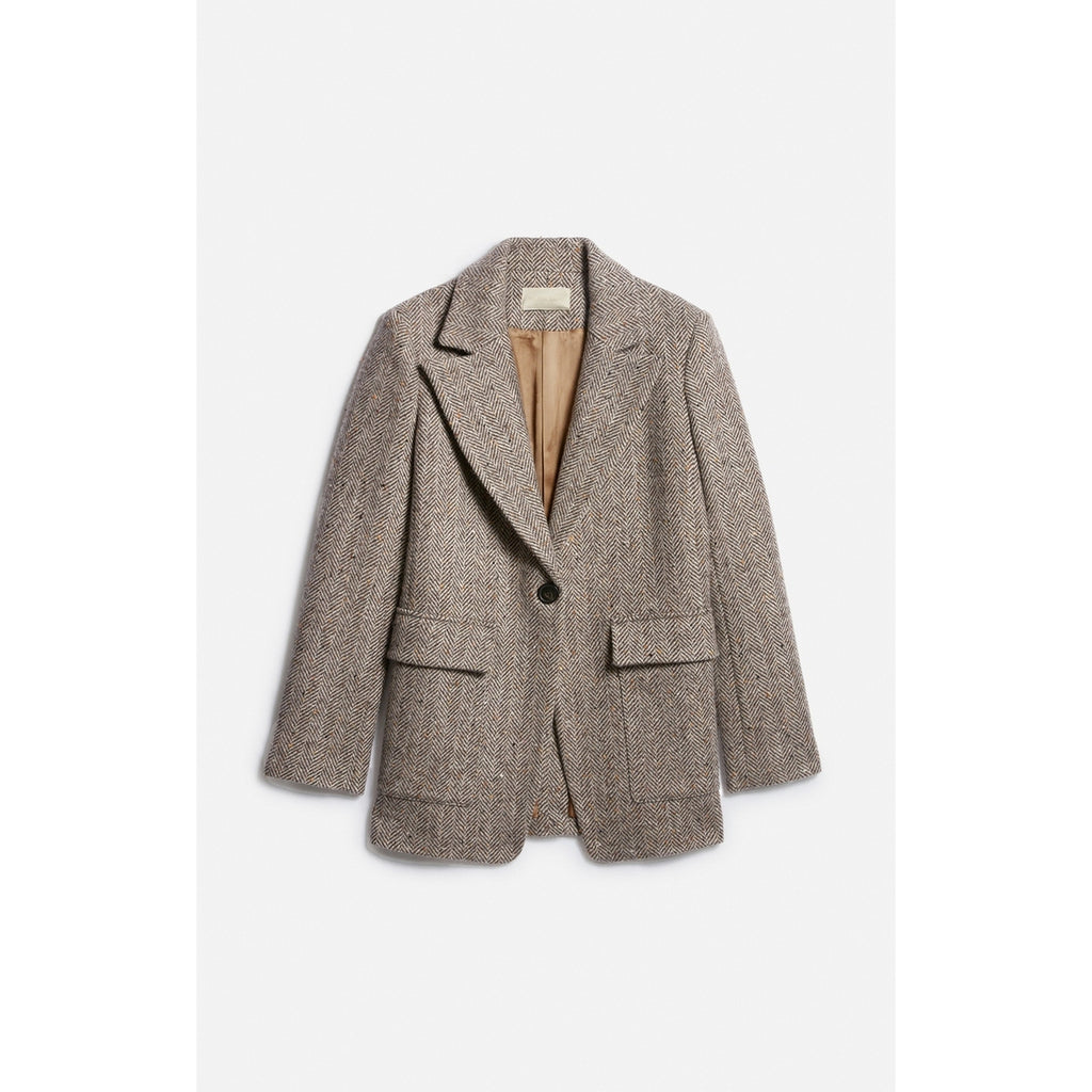 Blazer Floea - Gemêleerd Bruin