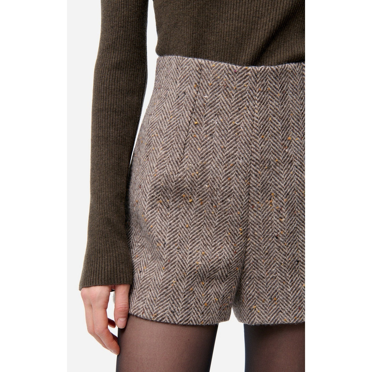 Short Huchet - Marron Chine