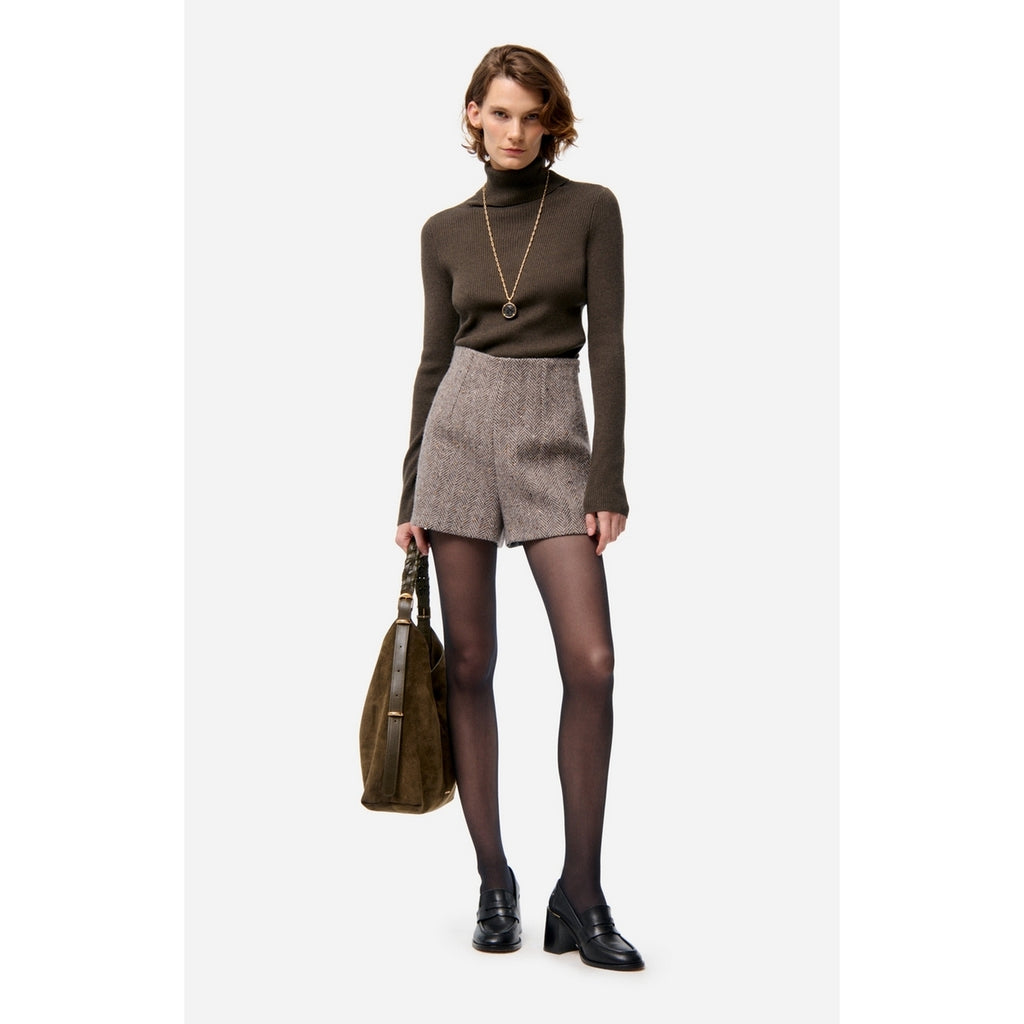 Short Huchet - Marron Chine