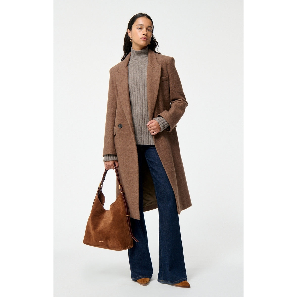 Cappotto Faloua - Marrone
