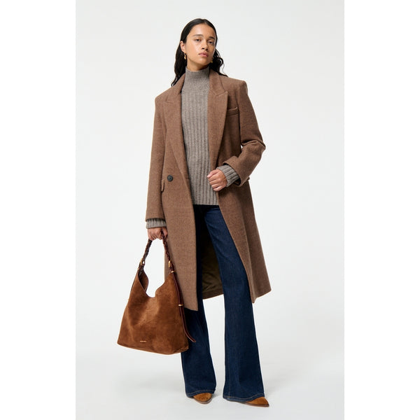 Faloua Coat - Brown