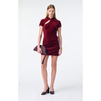 Robe Courte Fa - Cerise