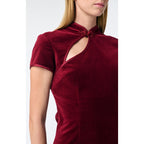 Robe Courte Fa - Cerise
