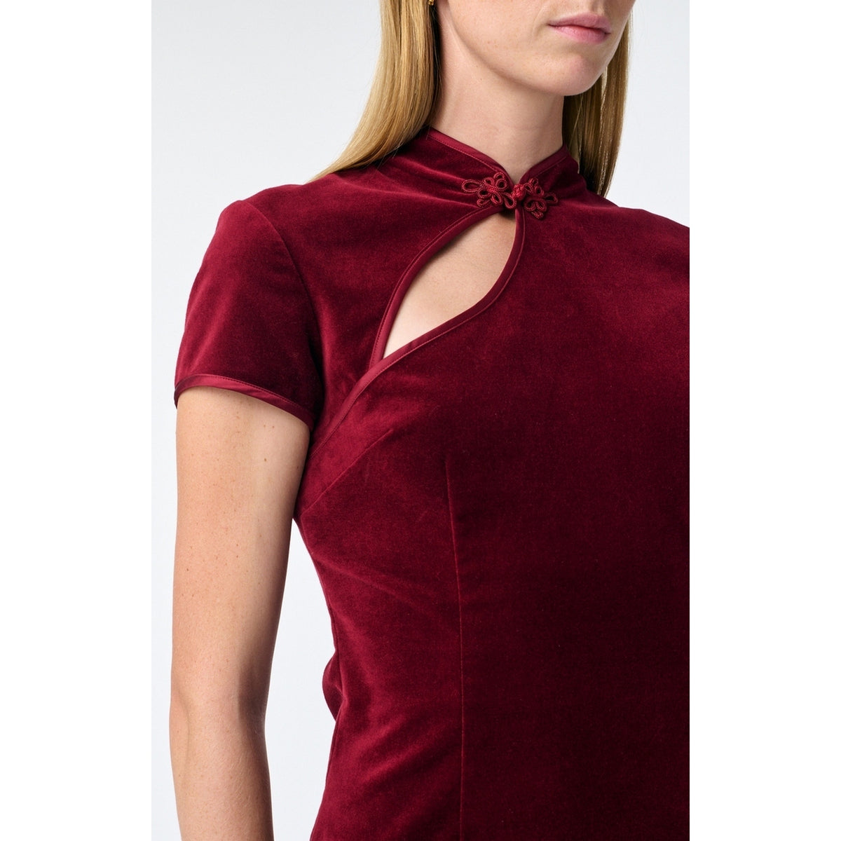 Robe Courte Fa - Cerise