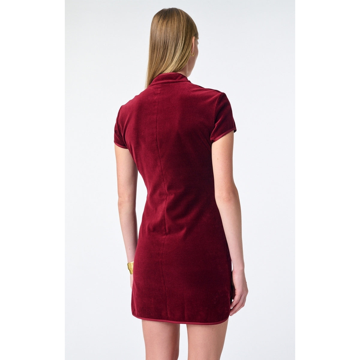 Robe Courte Fa - Cerise
