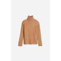 Pull Col Montant Faucon - Camel