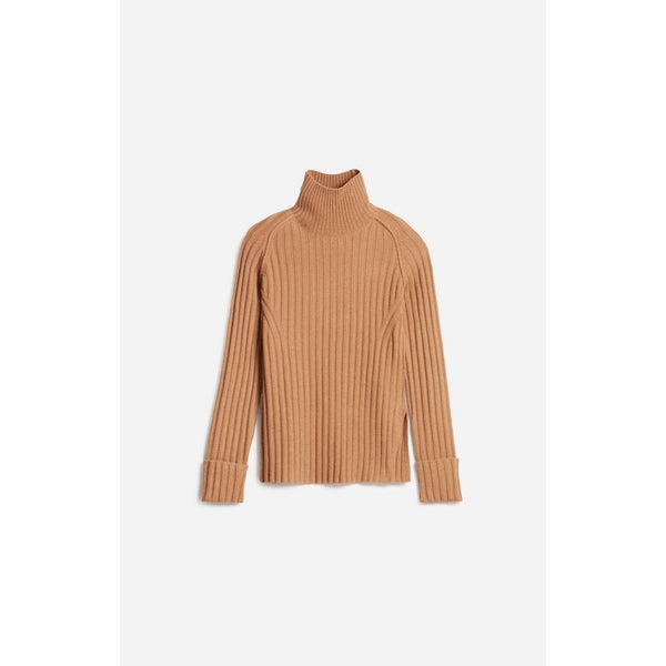 Maglione Collo Lupetto Faucon - Cammello