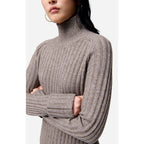 Pull Col Montant Faucon - Taupe
