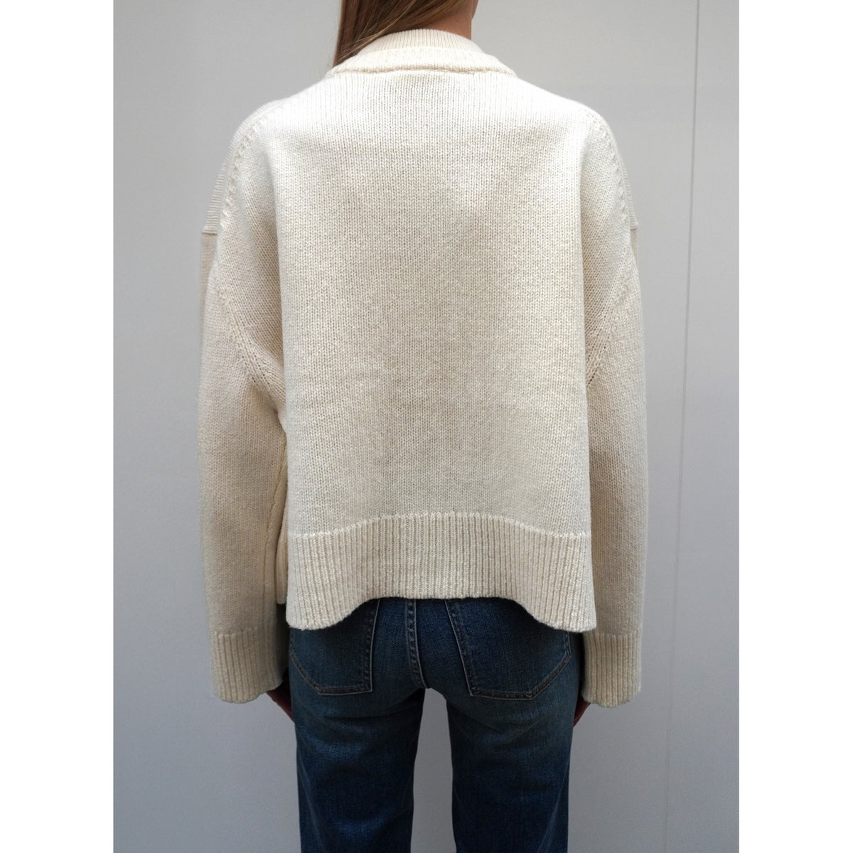 Cardigan Fennel - Råhvid