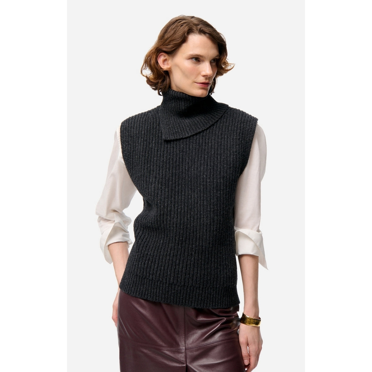 Pull Sans Manches Finley - Anthracite