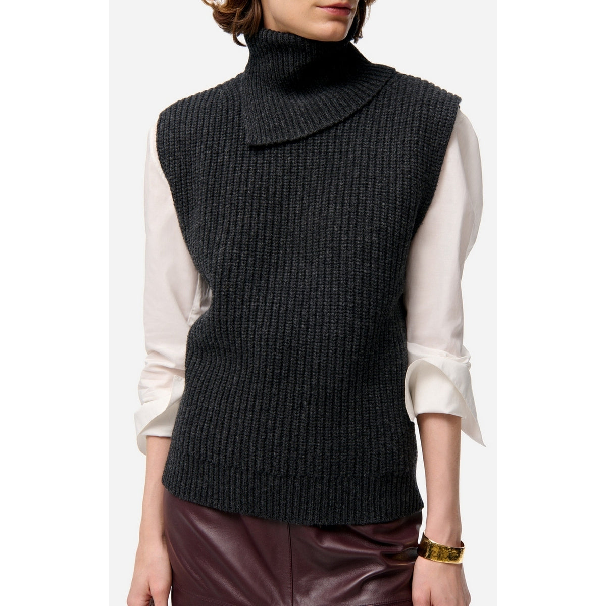 Pull Sans Manches Finley - Anthracite