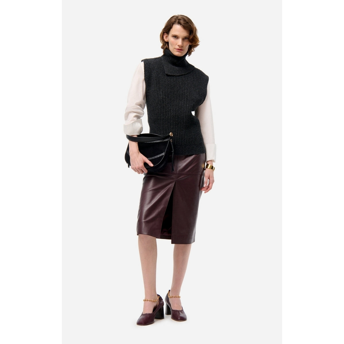 Pull Sans Manches Finley - Anthracite