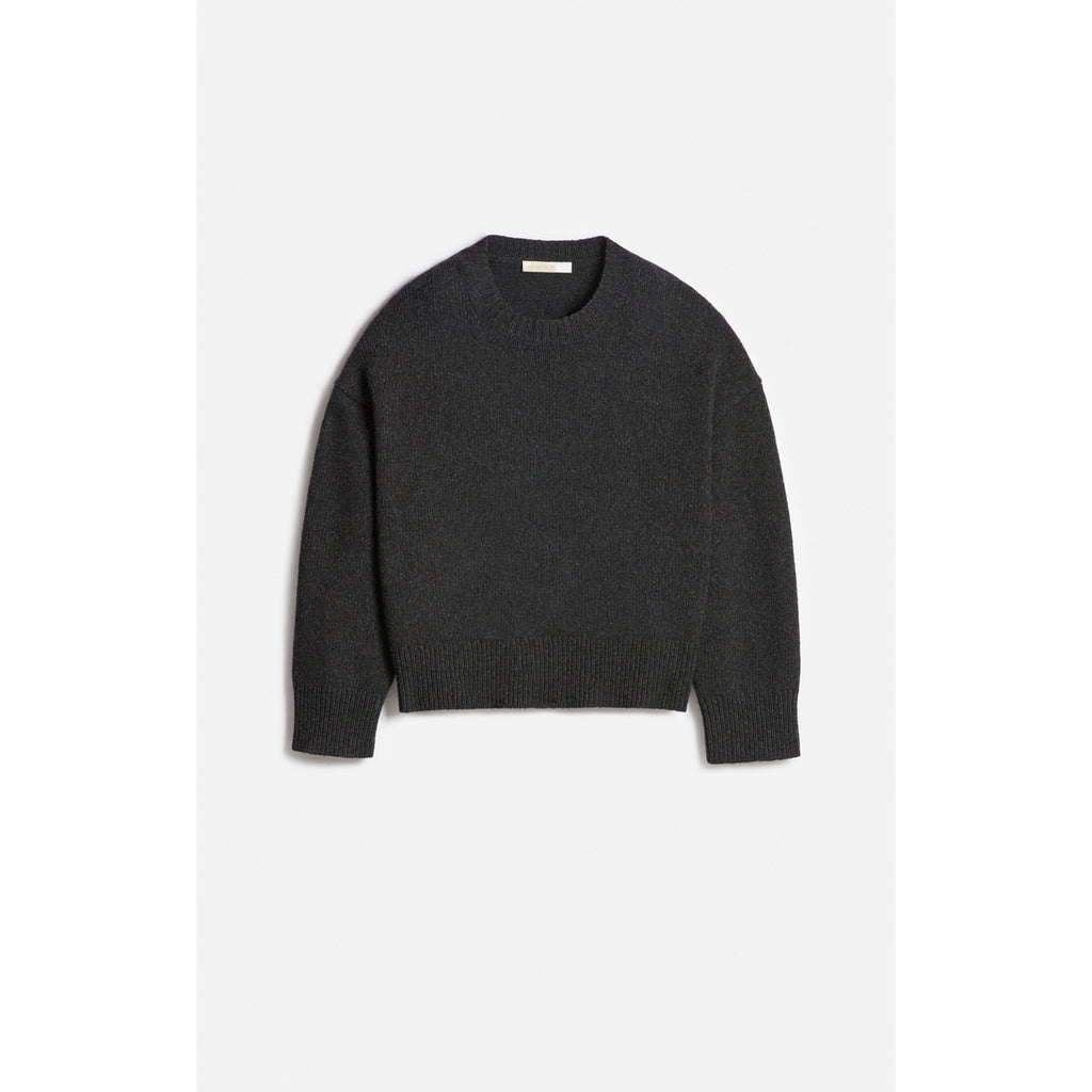 Pull Col Rond Fortuna - Anthracite