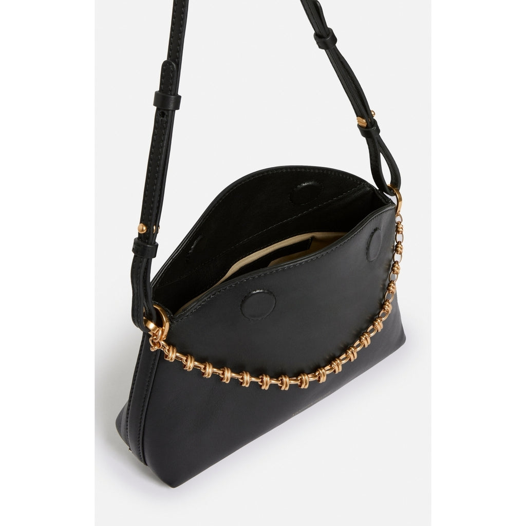 Sac Soir Bandouliere Clutch Chain - Noir