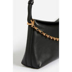 Sac Soir Bandouliere Clutch Chain - Noir