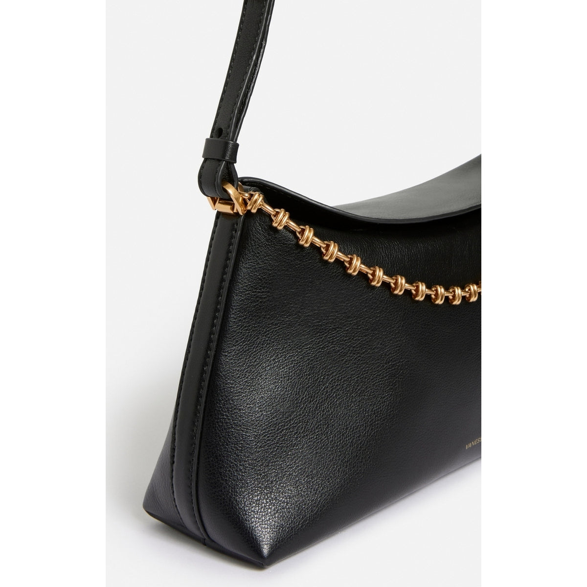 Bolso de Mano Crossbody Chain - Negro