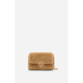 Mellem Moon Skuldertaske Med Klap - Beige