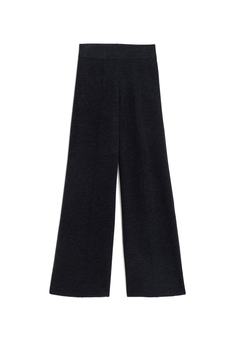 Pantalon Large - Gris Anthracite - Femme