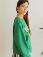 Sweat Vert Paris Montmartre