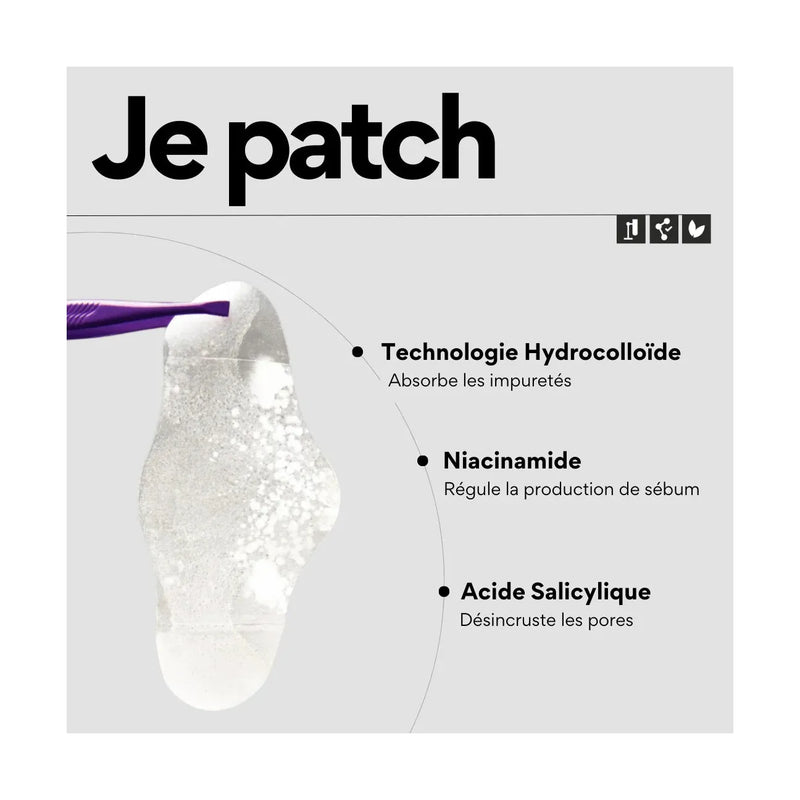 Peel Out - Patchs Nez Points Noirs Hydrocolloïde
