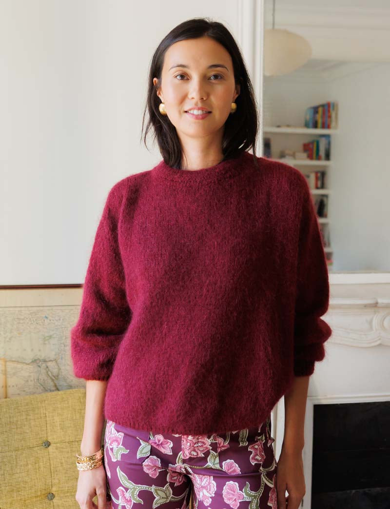 Pull Bordeaux Raymond