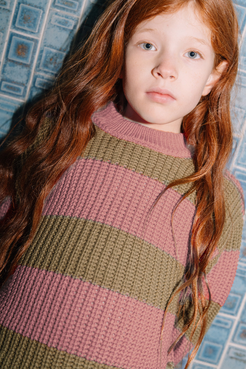 Jersey Marcelo Rosa Viejo Y Oliva