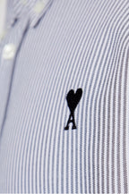 Ami Paris - Chemise Oxford Ami De Coeur En Coton