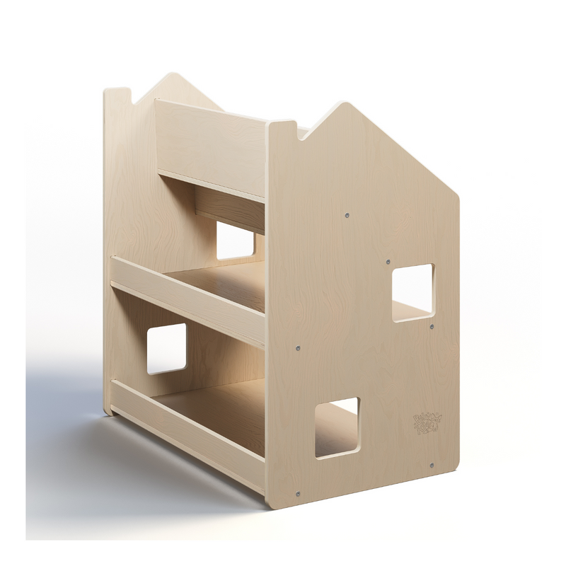 Étagère Montessori 2-En-1 Polyvalente