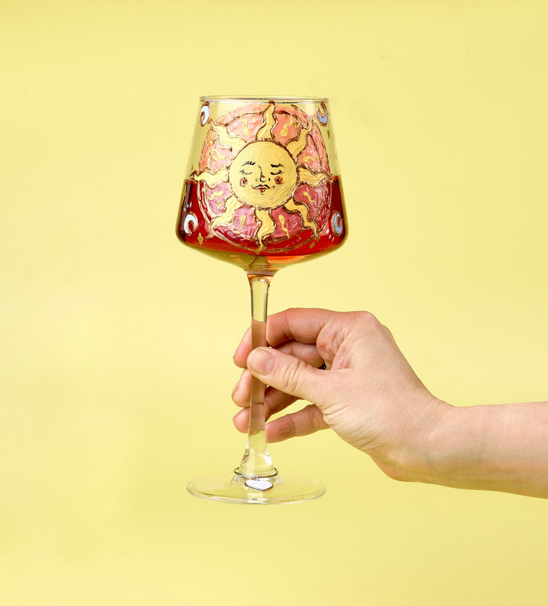 Paint-a-Wine Glass - Set of 4