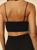 Brassière Bustier Hot Black réglable