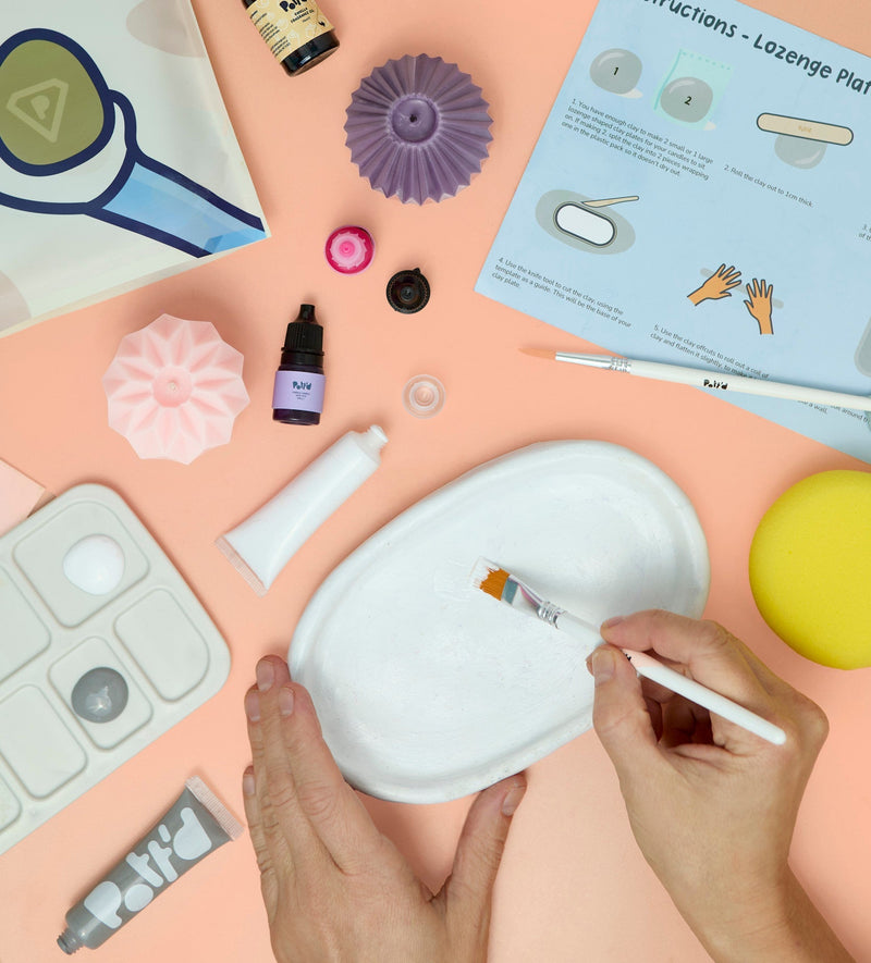 Creative Candle & Clay Kit - Geometric Glow