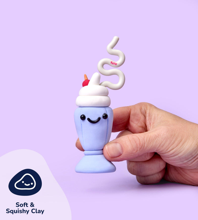 Foam Dough Collectibles: Tiny Yums - Milkshake & Donut